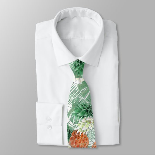 ananassen, zoete koppels, vruchten stropdas (Gebonden)