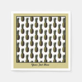 Ananasservetten Servet (Voorkant)