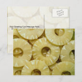 Ananasslazen Briefkaart (Voorkant / Achterkant)