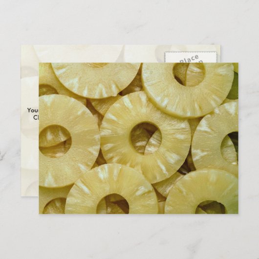 Ananasslazen Briefkaart (Voorkant / Achterkant)