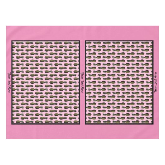 ananastafelkleed tafelkleed (Voorkant (Horizontaal))