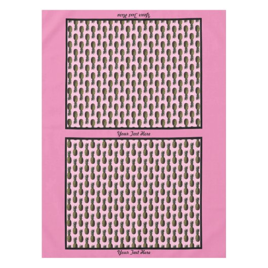 ananastafelkleed tafelkleed (Voorkant)