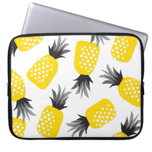 Ananastextuur,  zomerpatroon. laptop sleeve