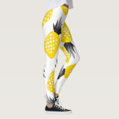Ananastextuur,  zomerpatroon. leggings (Rechts)