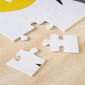 Ananastextuur,  zomerpatroon. legpuzzel (Zijkant)