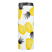 Ananastextuur,  zomerpatroon. thermosbeker (Achterkant)