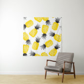 Ananastextuur, zomerpatroon. wandkleed (In situ)