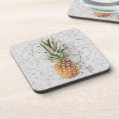 ananasvruchten bier onderzetter (Linkerzijde)