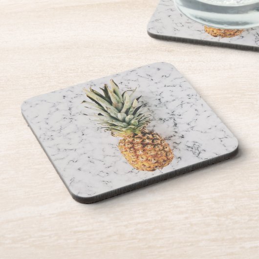 ananasvruchten bier onderzetter (Linkerzijde)