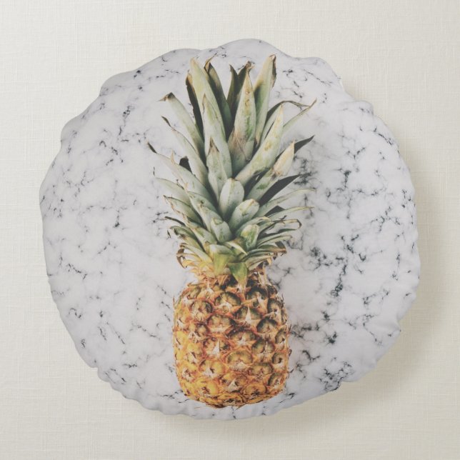 ananasvruchten rond kussen (Achterkant)