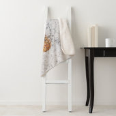 ananasvruchten sherpa deken (In situ)