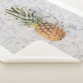 ananasvruchten sherpa deken (3/4)