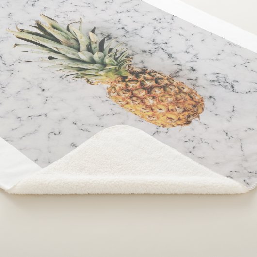 ananasvruchten sherpa deken (3/4)