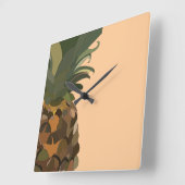 ananasvruchten vierkante klok (Hoek)