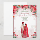 Anand Karaj Nodigt, Sikh bruiloft uit Kaart (Voorkant / Achterkant)