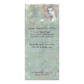 Ananda Organic Salon en Spa Rack Kaarten Reclamekaart (Achterkant)