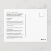 Ananke Goddess of Necessity Postcard Briefkaart (Achterkant)