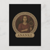 Ananke Goddess of Necessity Postcard Briefkaart (Voorkant)