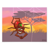 Anansi de Verteller Foto Afdruk (Voorkant)