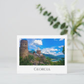Ananuri Castle Georgia Aragvi Kautsgebergte Briefkaart (Staand voorkant)