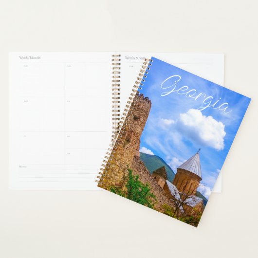 Ananuri Castle Georgia Aragvi Kautsgebergte Planner (Display)