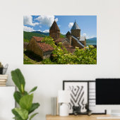 Ananuri Fortress Schitterend Poster (Thuiskantoor)