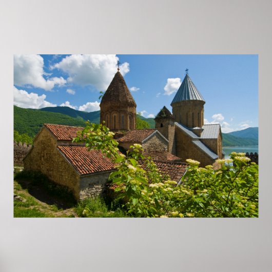 Ananuri Fortress Schitterend Poster (Voorkant)