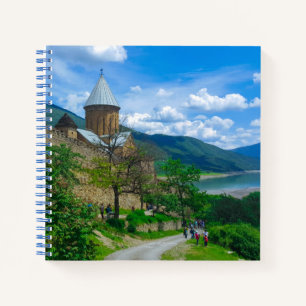 Ananuri Georgia Kaukasus Natuur bergkasteel Notitieboek