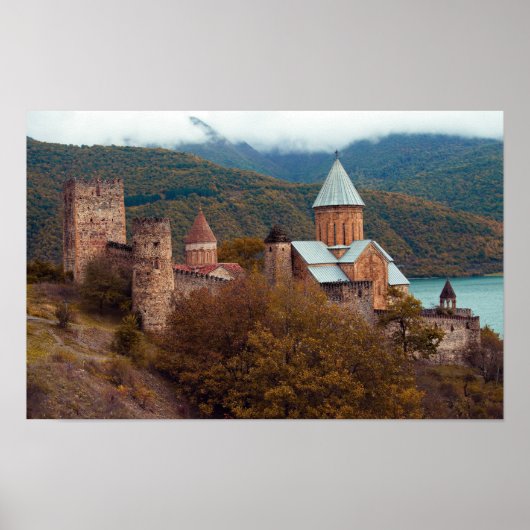 Ananuri-klooster Georgië Poster (Voorkant)