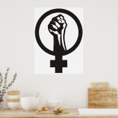 Anarcha feminisme poster (Keuken)