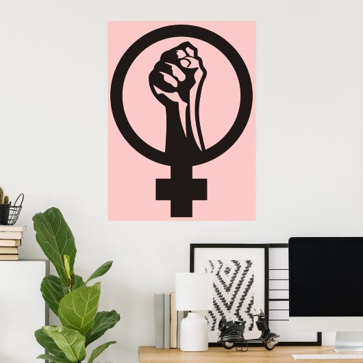 Anarcha feminisme poster (Thuiskantoor)