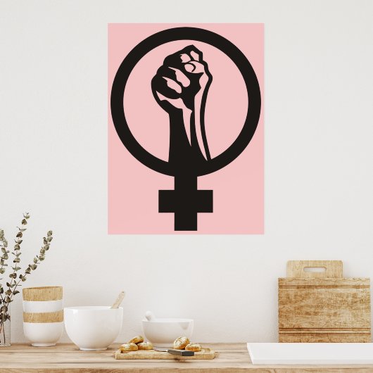 Anarcha feminisme poster (Keuken)
