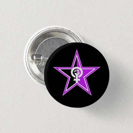 Anarcha-feministische revolutionaire Button (Voorkant /achterkant)