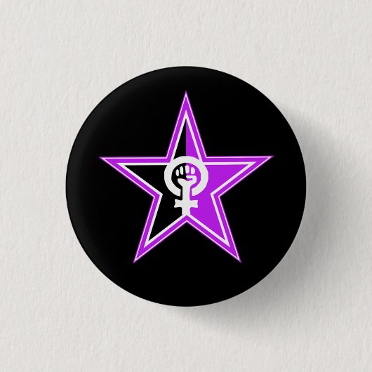Anarcha-feministische revolutionaire Button (Voorkant)