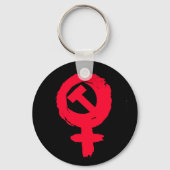 Anarcha-feministische sleutelhanger (Voorkant)