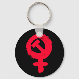 Anarcha-feministische sleutelhanger