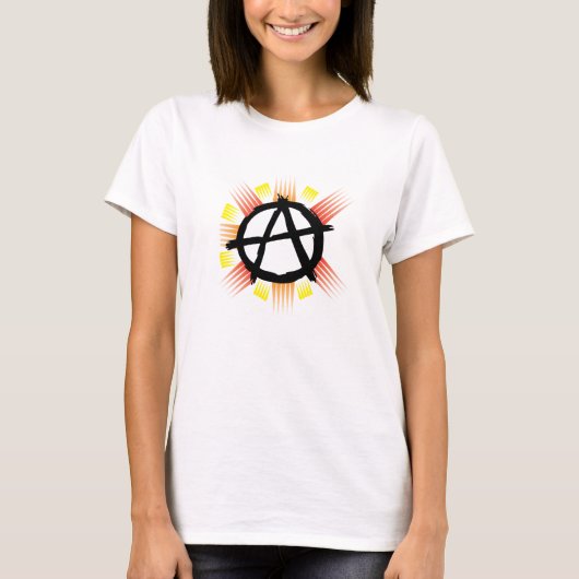 Anarchapulco White T Shirt Women (Voorkant)