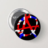 Anarchie #1 ronde button 5,7 cm (Voorkant /achterkant)