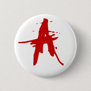 Anarchie A Ronde Button 5,7 Cm