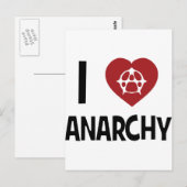 Anarchie! Briefkaart (Voorkant / Achterkant)