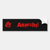 Anarchie! Bumpersticker (Voorkant)