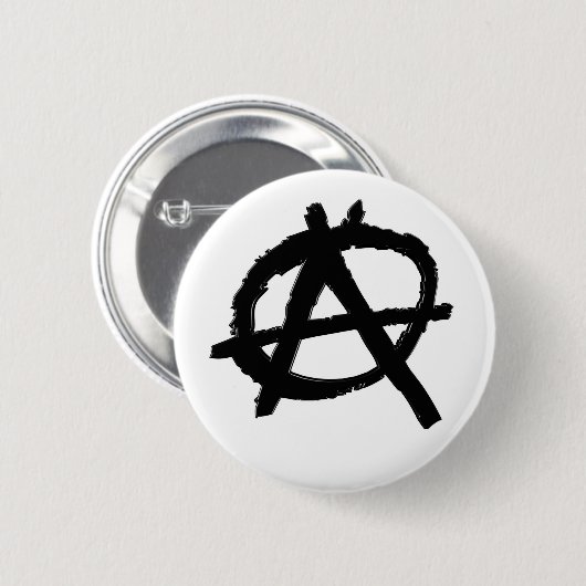 Anarchie Button (Voorkant /achterkant)