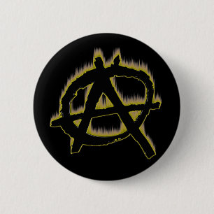 anarchie (Button) Ronde Button 5,7 Cm