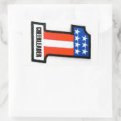 Anarchie Cheerleader Moto Sticker (Tas)