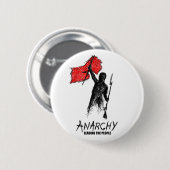 Anarchie die het volk leidt ronde button 5,7 cm (Voorkant /achterkant)