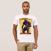 Anarchie - Duits WWI-Poster T-shirt (Voorkant volledig)