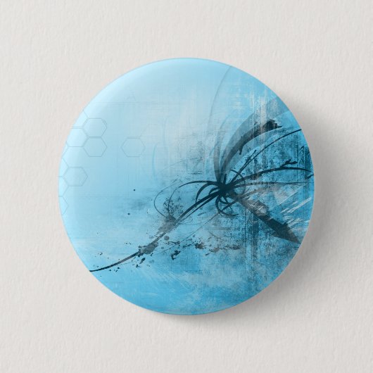 Anarchie gekoeld ronde button 5,7 cm (Voorkant)