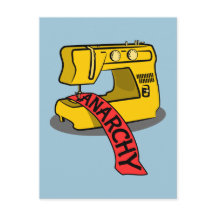 Anarchie Gele Naaimachine