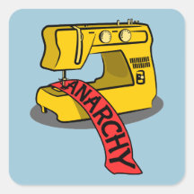 Anarchie Gele Naaimachine
