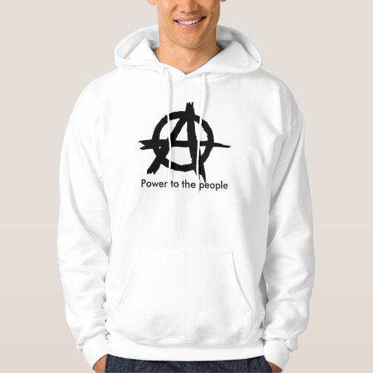 Anarchie Hoodie (Voorkant)